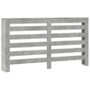 Vidaxl radiatorombouw 149x20x82 cm bewerkt hout betongrijs