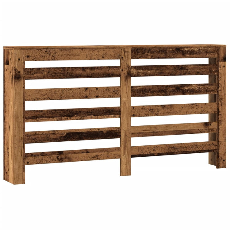 Vidaxl radiatorombouw 149x20x82 cm bewerkt hout oud hout