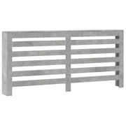 Vidaxl radiatorombouw 175x20x82 cm bewerkt hout betongrijs - afbeelding 2
