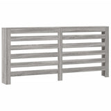 Vidaxl radiatorombouw 175x20x82 cm bewerkt hout grijs sonoma eiken - afbeelding 2