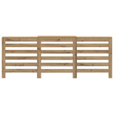 Vidaxl radiatorombouw 205x21,5x83,5 cm bewerkt hout artisanaal eiken - afbeelding 3