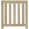 Vidaxl radiatorombouw 78x20x82 cm bewerkt hout sonoma eikenkleurig