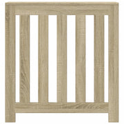 Vidaxl radiatorombouw 78x20x82 cm bewerkt hout sonoma eikenkleurig - afbeelding 3