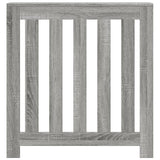Vidaxl radiatorombouw 78x20x82 cm bewerkt hout grijs sonoma eikenkleur - afbeelding 3