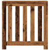 Vidaxl radiatorombouw 78x20x82 cm bewerkt hout oud hout