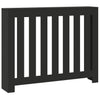 Vidaxl radiatorombouw 104x20x82 cm bewerkt hout zwart