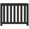 Vidaxl radiatorombouw 104x20x82 cm bewerkt hout zwart