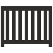Vidaxl radiatorombouw 104x20x82 cm bewerkt hout zwart - afbeelding 3