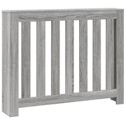 Vidaxl radiatorombouw 104x20x82 cm bewerkt hout grijs sonoma eiken - afbeelding 2