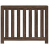 Vidaxl radiatorombouw 104x20x82 cm bewerkt hout bruin eikenkleurig