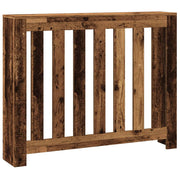 Vidaxl radiatorafdekking oud hout 104 x 20 x 82 cm bewerkt hout - afbeelding 2