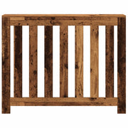 Vidaxl radiatorafdekking oud hout 104 x 20 x 82 cm bewerkt hout - afbeelding 3