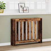 Vidaxl radiatorafdekking oud hout 104 x 20 x 82 cm bewerkt hout - afbeelding 1