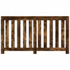 Vidaxl radiatorombouw 149x20x82 cm bewerkt hout gerookt eikenkleurig