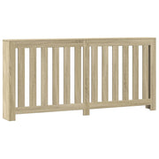 Vidaxl radiatorombouw 175x20x82 cm bewerkt hout sonoma eikenkleurig - afbeelding 2