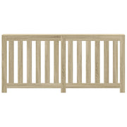 Vidaxl radiatorombouw 175x20x82 cm bewerkt hout sonoma eikenkleurig - afbeelding 3