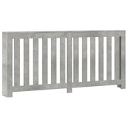 Vidaxl radiatorombouw 175x20x82 cm bewerkt hout betongrijs - afbeelding 2