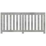 Vidaxl radiatorombouw 175x20x82 cm bewerkt hout betongrijs - afbeelding 3
