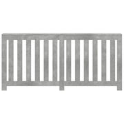 Vidaxl radiatorombouw 175x20x82 cm bewerkt hout betongrijs - afbeelding 3