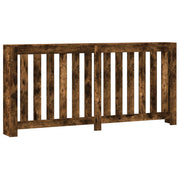Vidaxl radiatorombouw 175x20x82 cm bewerkt hout gerookt eikenkleurig - afbeelding 2