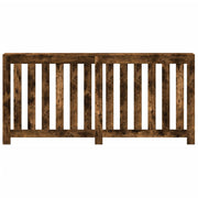 Vidaxl radiatorombouw 175x20x82 cm bewerkt hout gerookt eikenkleurig - afbeelding 3
