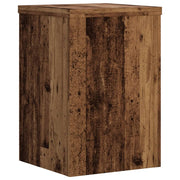 Vidaxl plantenstandaard 2 st oud hout 25 x 25 x 35 cm bewerkt hout - afbeelding 3