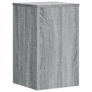 Vidaxl plantenstandaards 2 st 30x30x50 cm bewerkt hout grijs sonoma - afbeelding 3