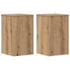 Vidaxl plantenstandaards 2 st 30x30x50 cm hout artisanaal eiken
