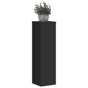 Vidaxl plantenstandaards 2 st 17x17x60 cm bewerkt hout zwart - afbeelding 3