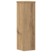 Vidaxl plantenstandaard 2 st eiken 17 x 17 x 60 cm bewerkt hout - afbeelding 3