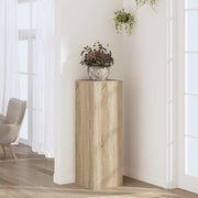 Vidaxl plantenstandaard 33x33x100 cm bewerkt hout sonoma eikenkleurig - afbeelding 1