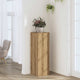 Vidaxl plantenstandaard 33x33x100 cm bewerkt hout artisanaal eiken