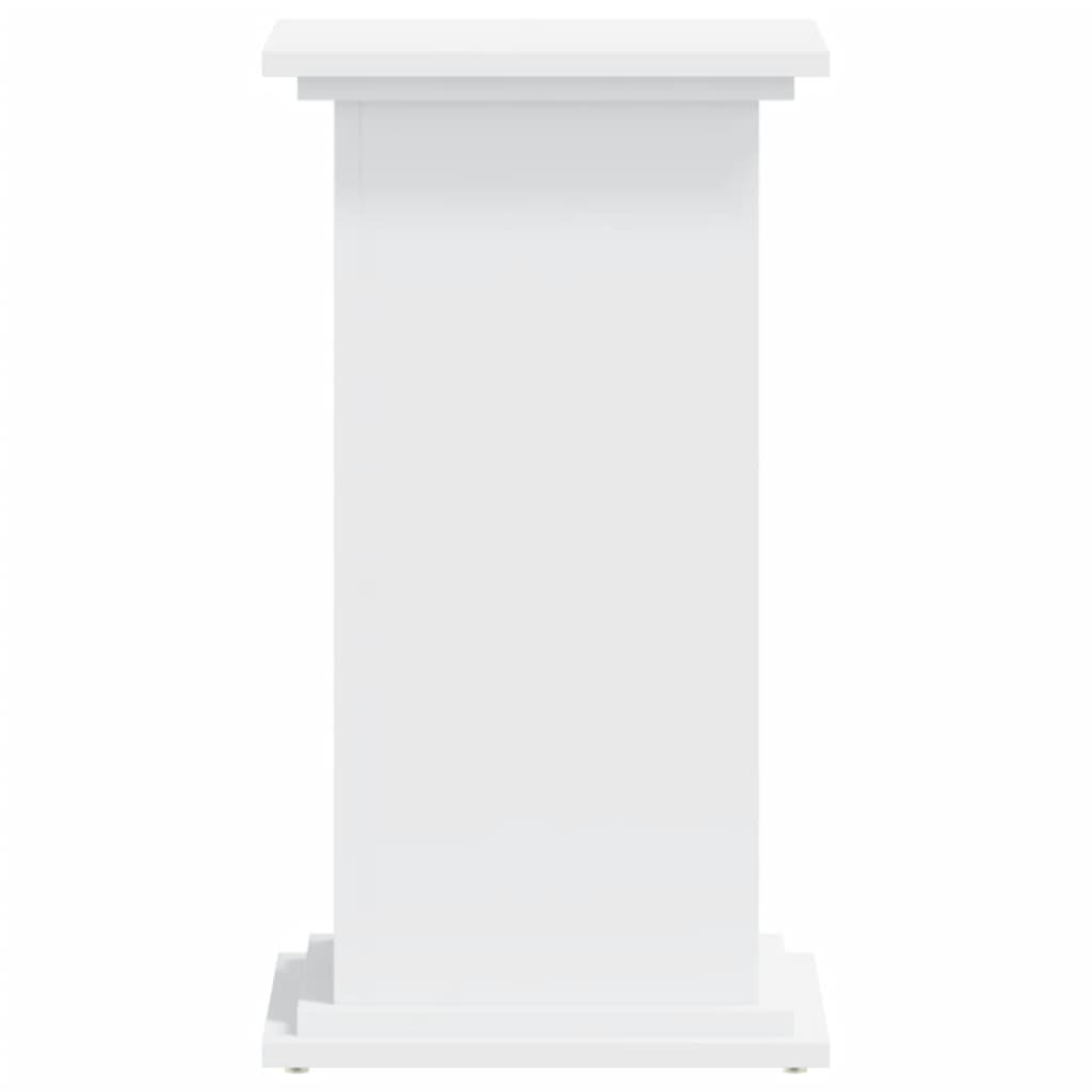 Vidaxl plantenstandaard 33x33x60 cm bewerkt hout wit