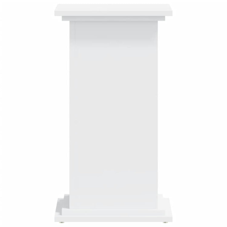 Vidaxl plantenstandaard 33x33x60 cm bewerkt hout wit