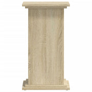 Vidaxl plantenstandaard 33x33x60 cm bewerkt hout sonoma eikenkleurig - afbeelding 3