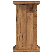 Vidaxl plantenstandaard oud hout 33 x 33 x 60 cm bewerkt hout - afbeelding 3