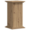 Vidaxl plantenstandaard 33x33x60 cm bewerkt hout artisanaal eiken