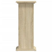 Vidaxl plantenstandaard 33x33x80 cm bewerkt hout sonoma eikenkleurig - afbeelding 3