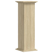 Vidaxl plantenstandaard sonoma eiken 33 x 33 x 100 cm bewerkt hout - afbeelding 2