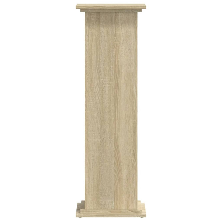Vidaxl plantenstandaard 33x33x100 cm bewerkt hout sonoma eikenkleurig