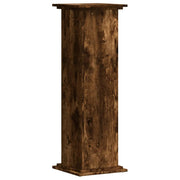 Vidaxl plantenstandaard 33x33x100 cm bewerkt hout gerookt eikenkleurig - afbeelding 2
