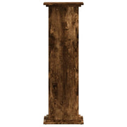 Vidaxl plantenstandaard 33x33x100 cm bewerkt hout gerookt eikenkleurig - afbeelding 3