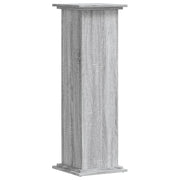 Vidaxl plantenstandaard 33x33x100 cm bewerkt hout grijs sonoma eiken - afbeelding 2