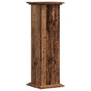 Vidaxl plantenstandaard oud hout 33 x 33 x 100 cm bewerkt hout - afbeelding 2