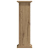 Vidaxl plantenstandaard 33x33x100 cm bewerkt hout artisanaal eiken