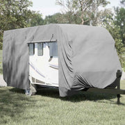 Vidaxl caravanhoes 550x250x220 cm vliesvlies grijs - afbeelding 1