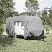 Vidaxl caravanhoes 610x250x220 cm vliesvlies grijs - afbeelding 3