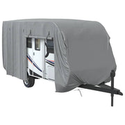 Vidaxl caravanhoes 670x250x220 cm vliesvlies grijs - afbeelding 2