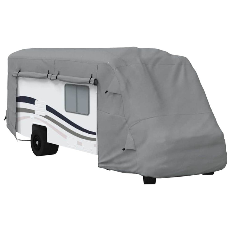Vidaxl camperhoezen 730x235x275 cm vliesvlies grijs