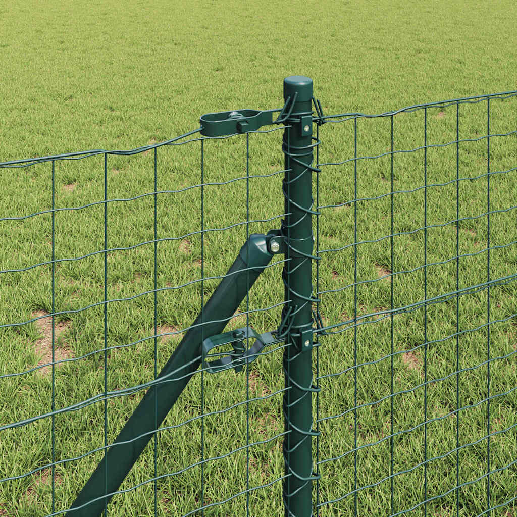 Vidaxl afrasteringspaal 26 pcs groen 3,2 x 3,2 x 120 cm